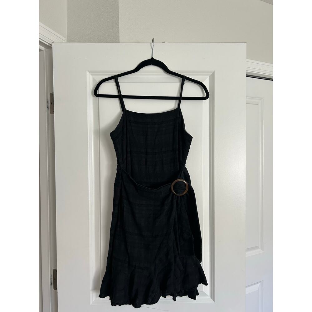 American Eagle Women's Mini Dress in Black Size Medium